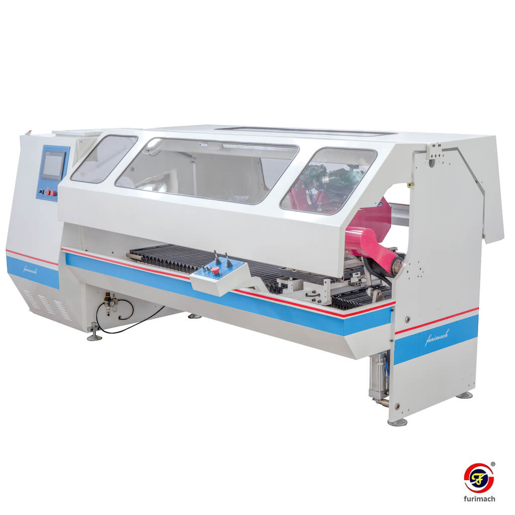 FCA Single Shaft Auto Log Roll Cutting Machine